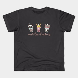 Mul-tea-tasking Kids T-Shirt